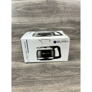 BUNN Pour-O-Matic Replacmeent 10-Cup Carafe - Black